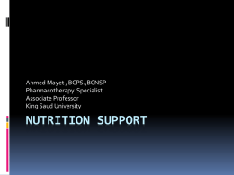 L1- Nutrition Support.ppt