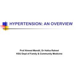 KSU Hypertension (UG, Feb 2013).ppt