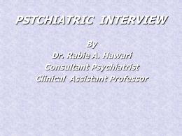 8-PSYCHIATRIC INTERVIEW.ppt
