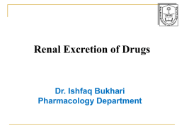 1-Renal excretion of drugs may 2016ppt.ppt