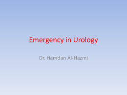 Emergency in Urology2011.pptx