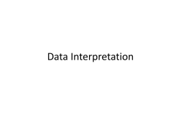 28 Data Interpretation.ppt