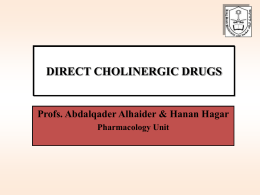 5-direct Cholinomimetics-1.ppt