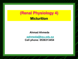Renal Physiology 4(Micturition).ppt