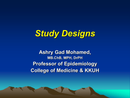 5-Study Designs for 305.ppt