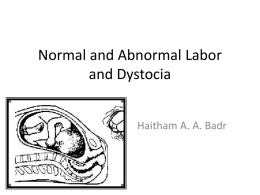Normal and Abnormal Labor website version Haitham Badr.pptx