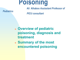 poisoning.ppt