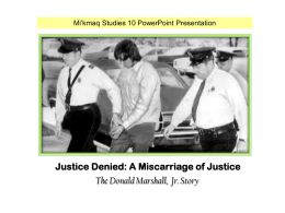 Justice Denied PP.ppt