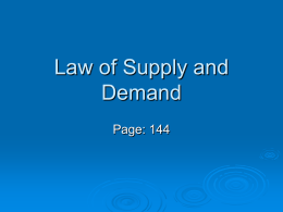 Law of Supply and Demand (2).ppt