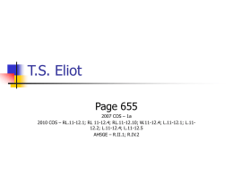 t.s. eliot p. 655