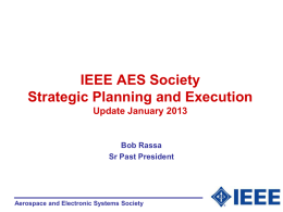AES Strategic Planning Update 4-2013.ppt