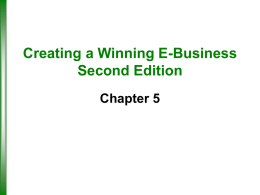 chapter05-Operating Your E-Business.ppt
