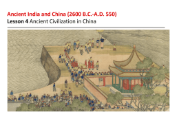 pearson ancient china ppt