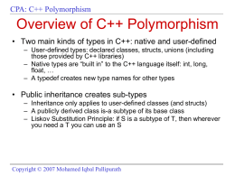 C++_Polymorphism