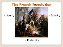 French Revolution Napoleon Powerpoint