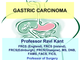 Gastric Carcinoma [ PPT ]