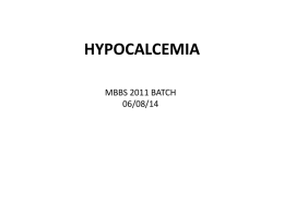 Hypocalemia [PPT]