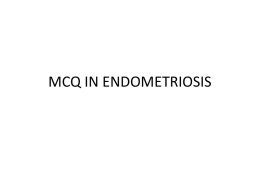 MCQ Endometriosis [PPT]