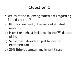 MCQs on Fibroid Uterus [PPT]