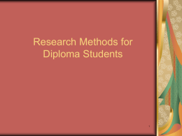 Preparation for Project Thesis.ppt