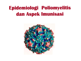1. epidemiologi - polio