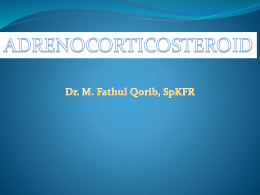 corticosteroid dan ado