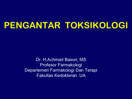 toksikologi fkm 2012