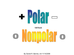 Polar vs Nonpolar DRB