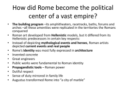 Chapter 3 Imperial Rome