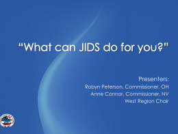 What can JIDS do for you?