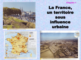 La France, un territoire sous influence urbaine