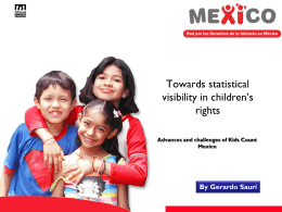 Advances and Challenges of KIDS COUNT Mexico