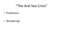 the aral sea intro