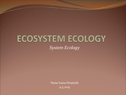 Ecosystem Ecology.ppt