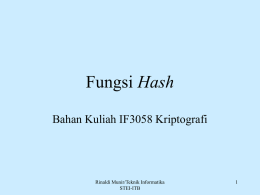 Fungsi hash