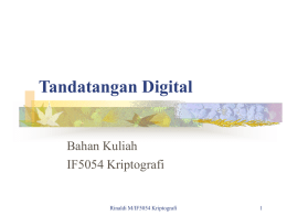 Tandatangan digital (ppt)