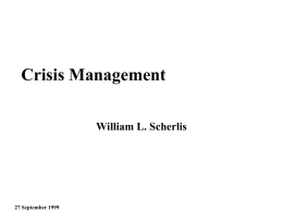 Crisis Management.ppt