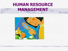 HUMAN RESOURCE MANAGEMENT Intoduction.ppt
