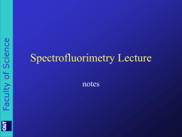 Spectrofluorimetry.ppt