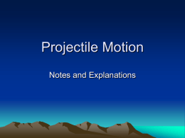 projectile Motion.ppt