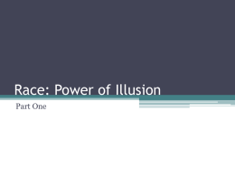 race power of illusion