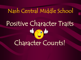 Character Trait Powerpoint