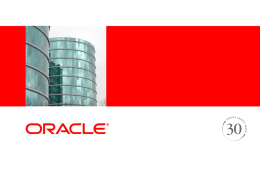 NZ User Group Oracle Keynote.ppt