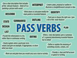 pmd verbs ppoint