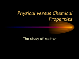 chemical vs physical properties revised 5-30