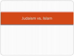 judaism vs islam