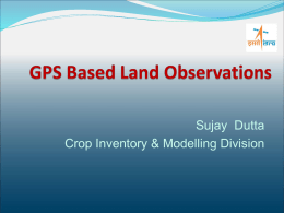 GPS Based Land Observations