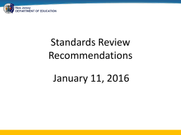 Standards Review Powerpoint