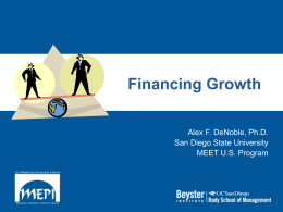 12_DeNoble - Financing Growth.ppt