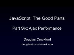 JavaScript The Good Parts.ppt
